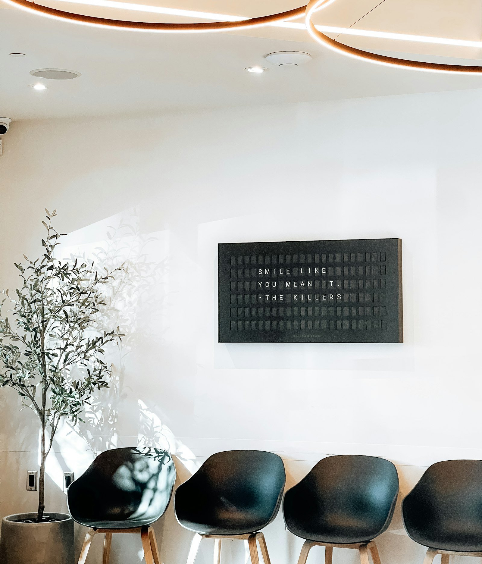 Sala de espera moderna