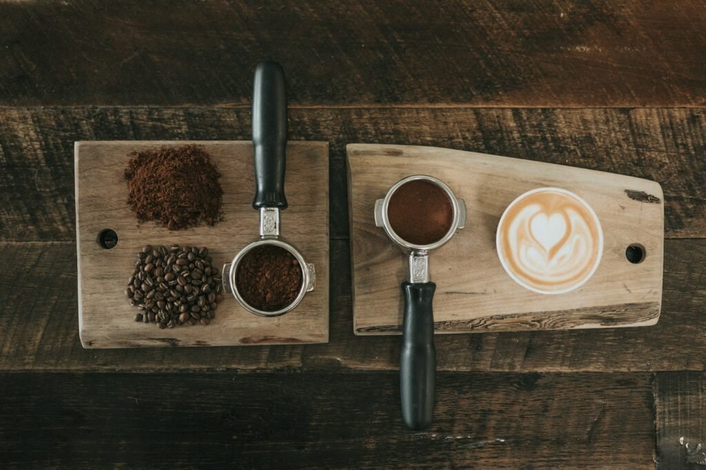 Café en grano y molido