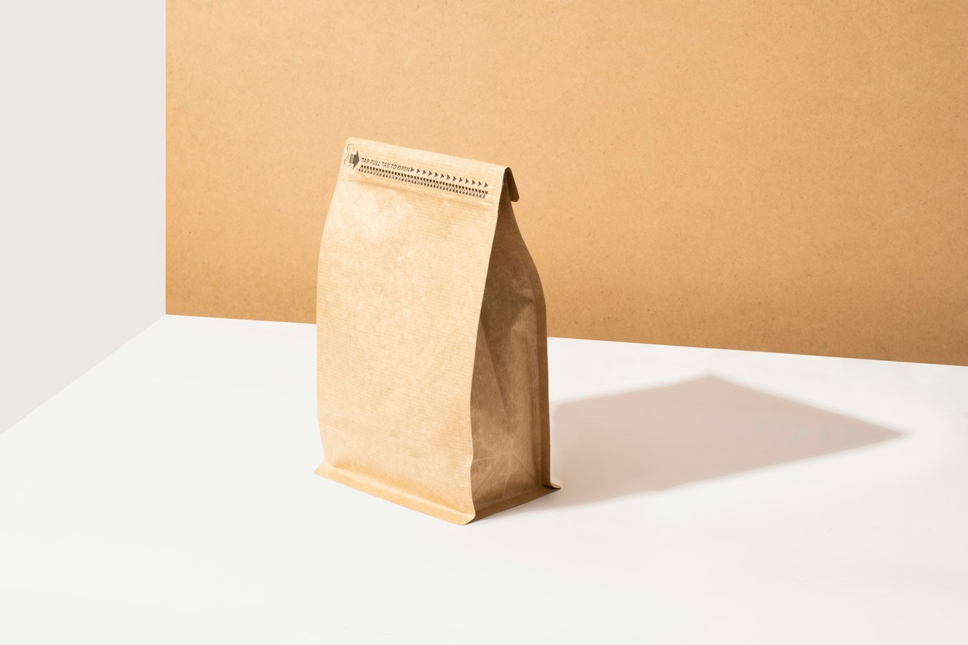 Bolsa de café de papel